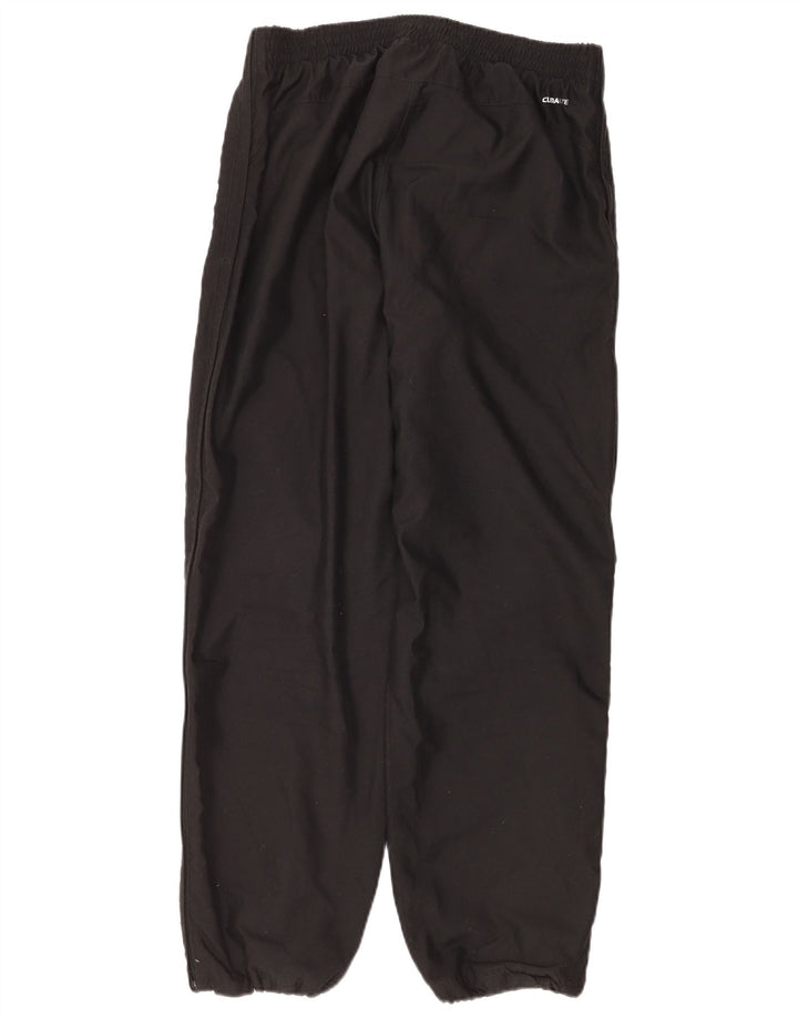 ADIDAS Hombre Climalite Chándal Pantalones Joggers Medio Negro Poliéster