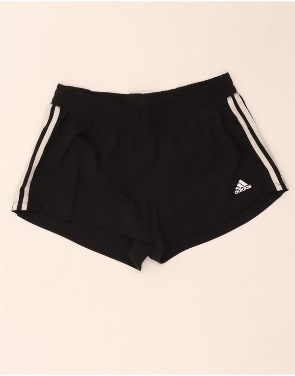 Adidas Mujer Aeroready Sport Shorts UK 12/14 Mediano Negro Poliéster