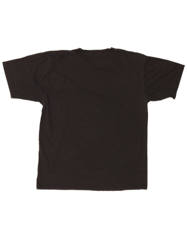 Vans Camiseta con gráfico de corte clásico para hombre, talla grande, algodón negro