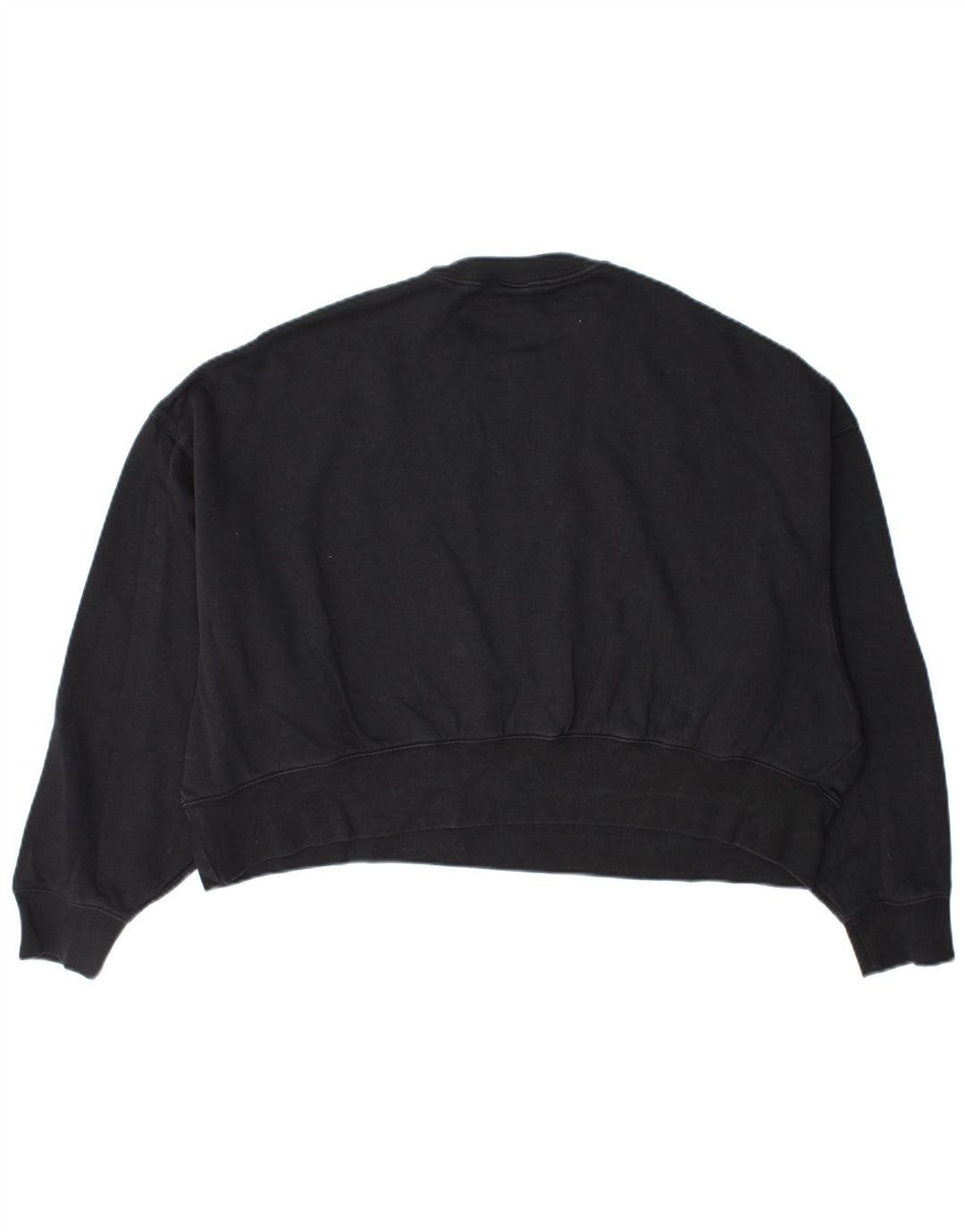 Nike - Sudadera extragrande para mujer, talla 10, talla pequeña, algodón negro