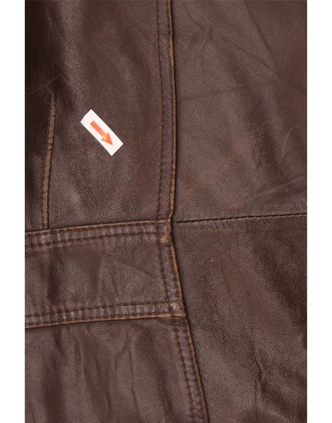 In Extenso Chaqueta de cuero para hombre UK 40 Large Brown
