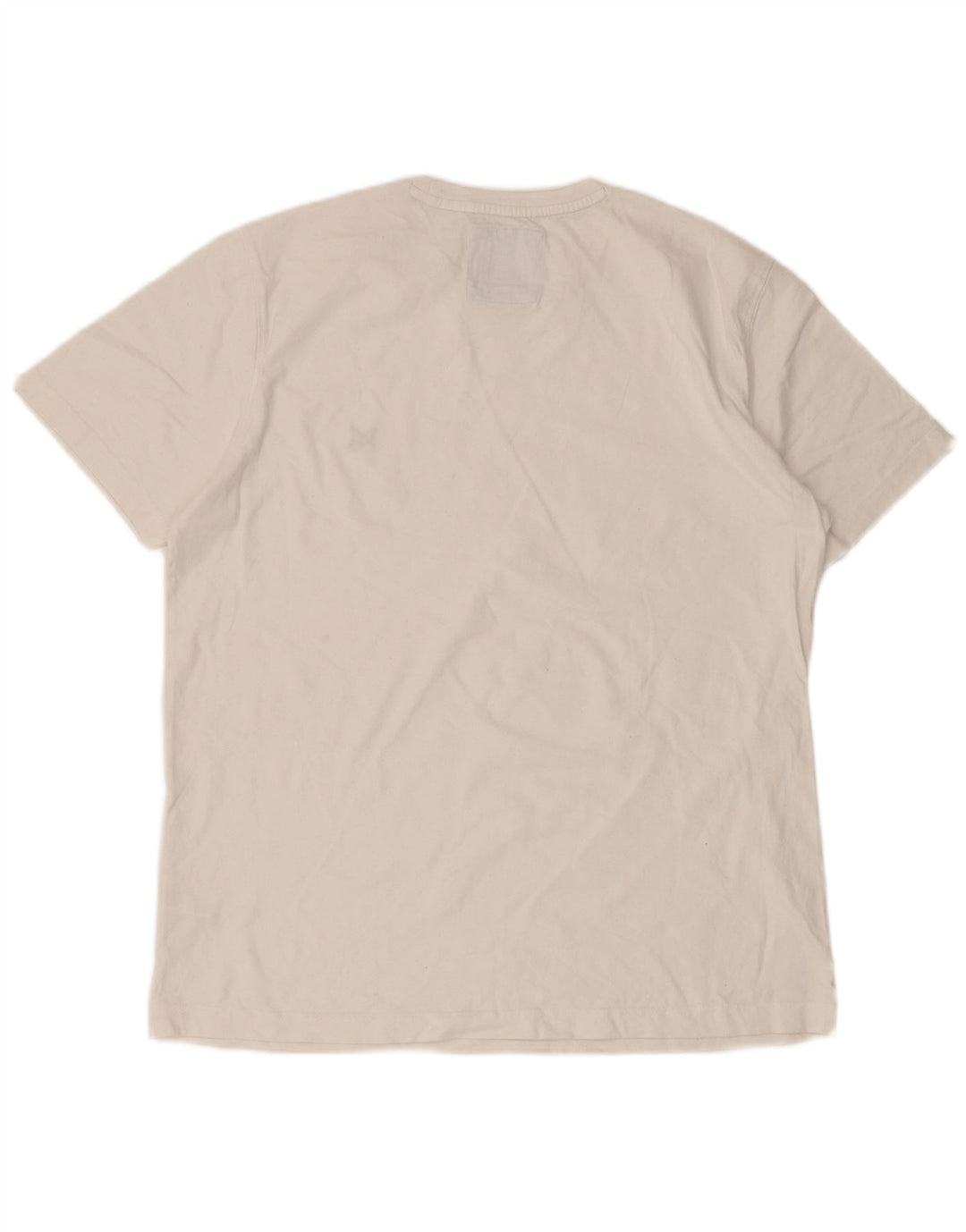 Crew Clothing - Camiseta para hombre, talla grande, algodón blanco