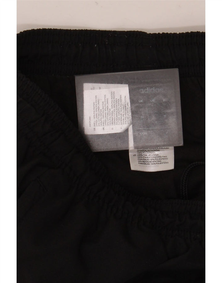 Adidas Hombre Pantalones De Chándal Joggers Grande Negro Poliéster