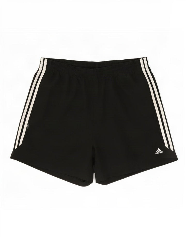 Adidas Pantalones cortos deportivos para hombre XL Negro Poliéster