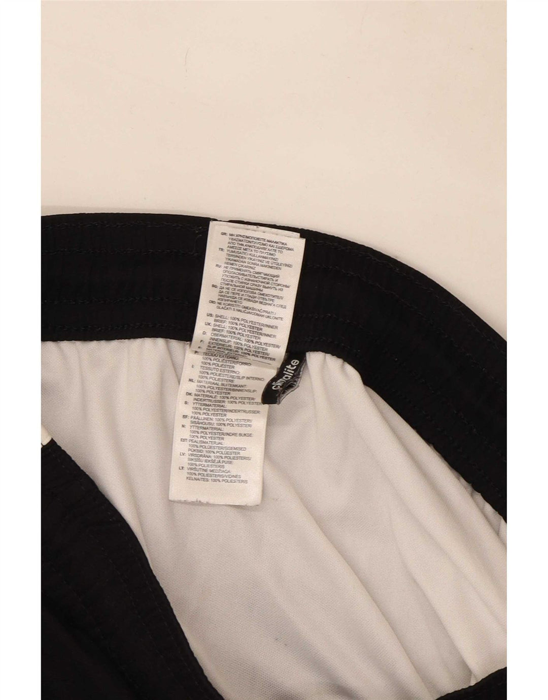 Adidas Mens Climalite Sport Shorts Medio Negro Poliéster