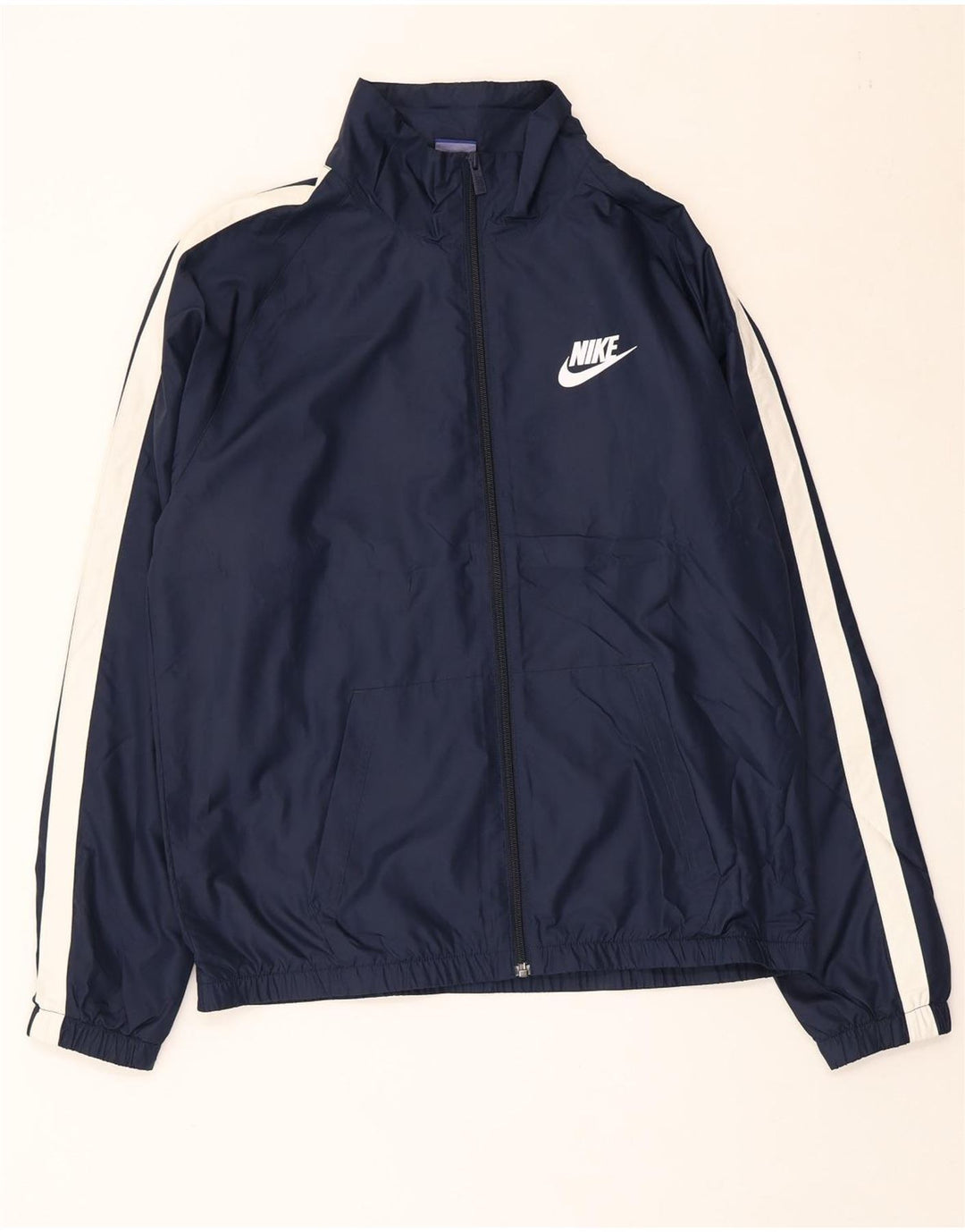 NIKE Mens Chándal Top Chaqueta Grande Azul Marino