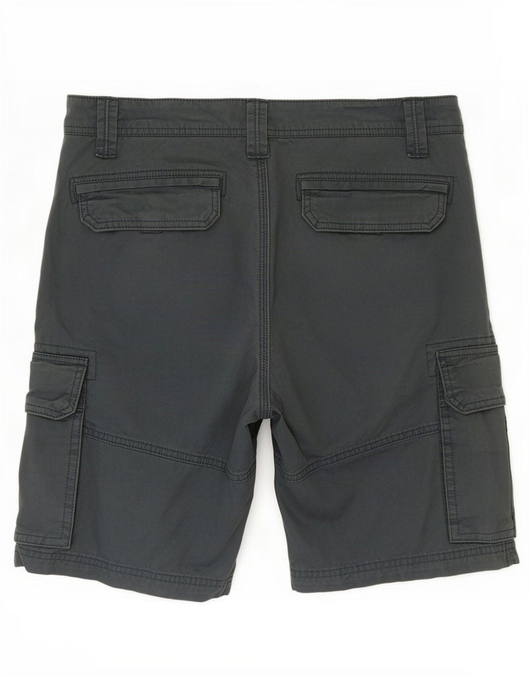 Pantalones cortos cargo para hombre Fat Face W32 Algodón azul medio
