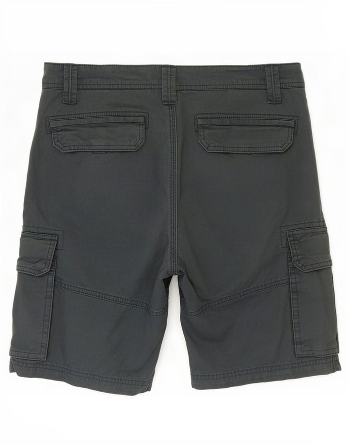 Pantalones cortos cargo para hombre Fat Face W32 Algodón azul medio
