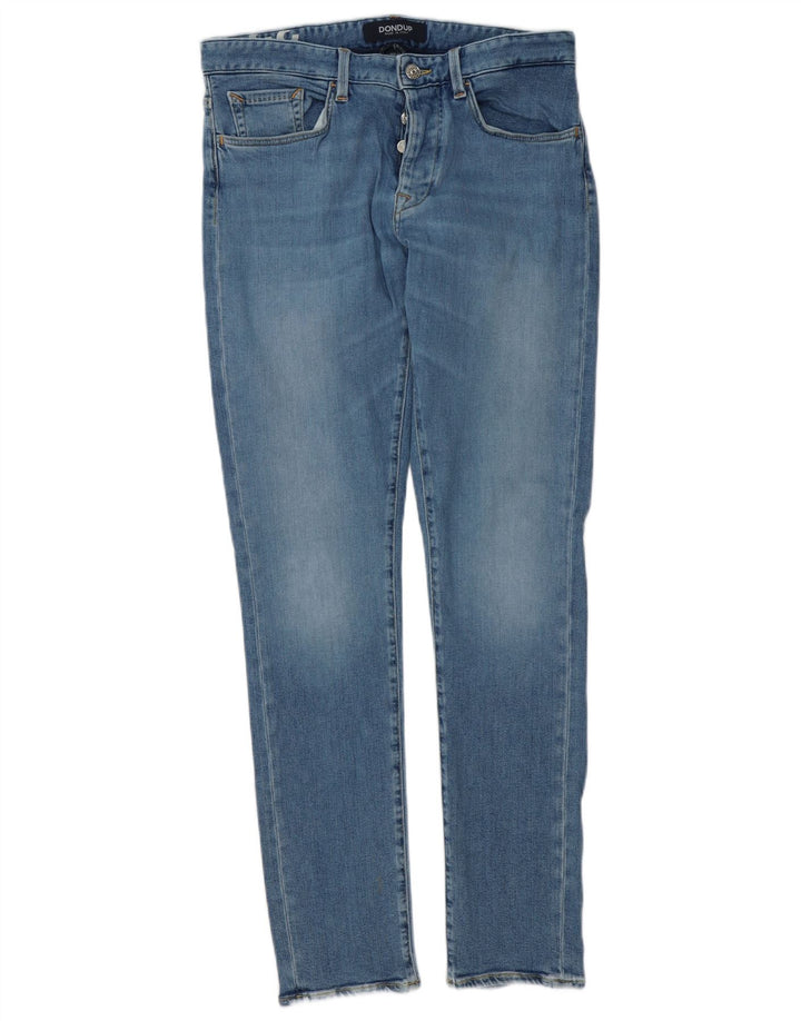Dondup Vaqueros Slim Hombre W32 L32 Algodón Azul