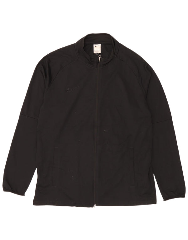 Nike Dri Fit Chándal Top Chaqueta para Hombre 2XL Poliéster Negro