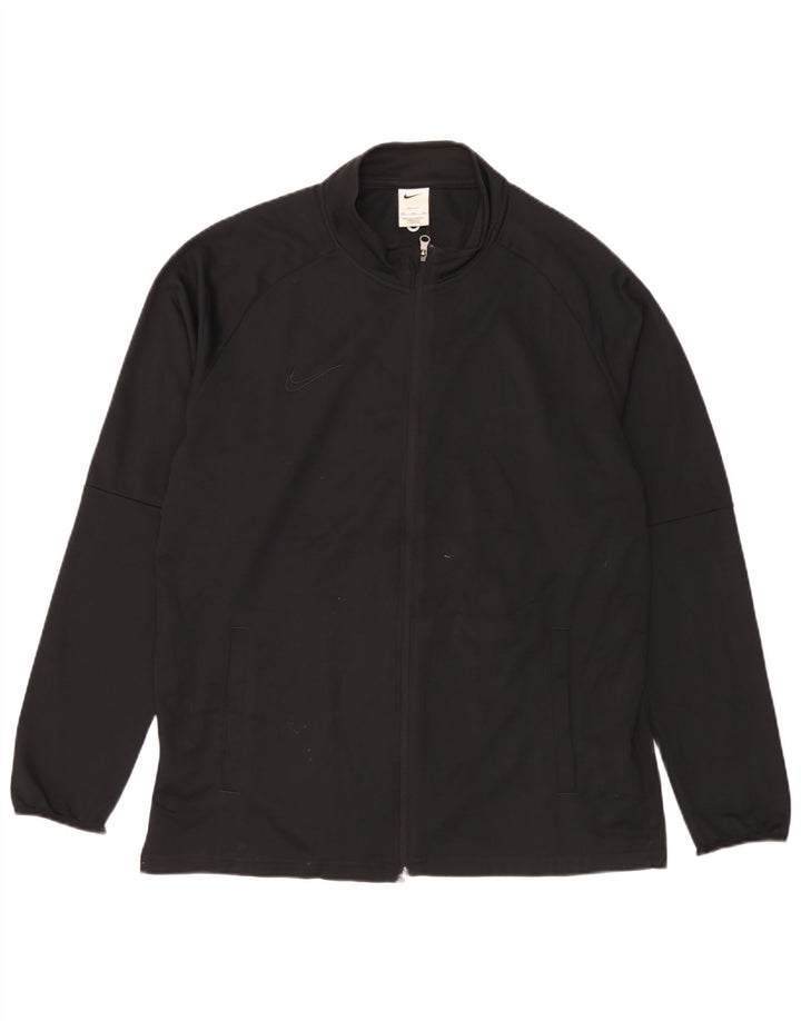 Nike Dri Fit Chándal Top Chaqueta para Hombre 2XL Poliéster Negro