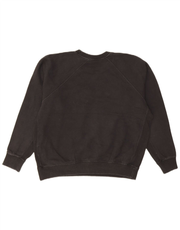 Champion Sudadera de gran tamaño con gráfico para mujer, talla 44, talla M, color negro