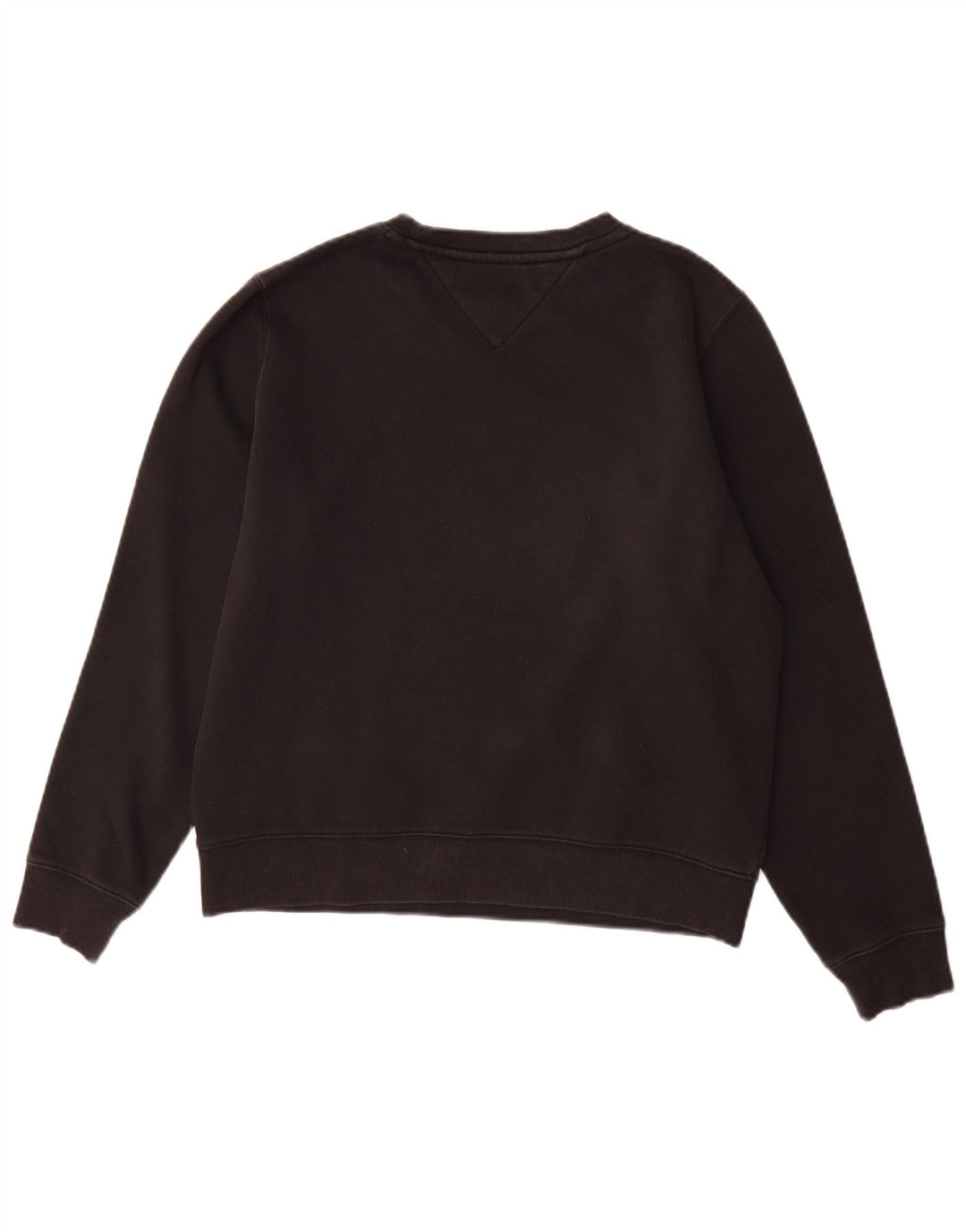 Tommy Hilfiger Sudadera para mujer Jumper UK 14 Mediano Algodón negro