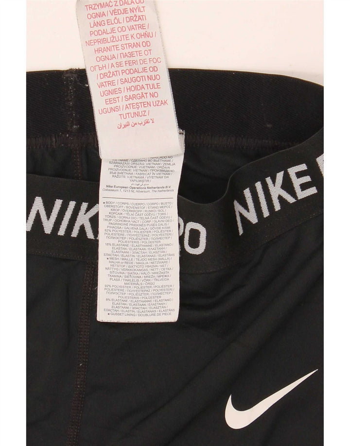 Nike Leggings gráficos para mujer UK 4 XS Negro Poliéster