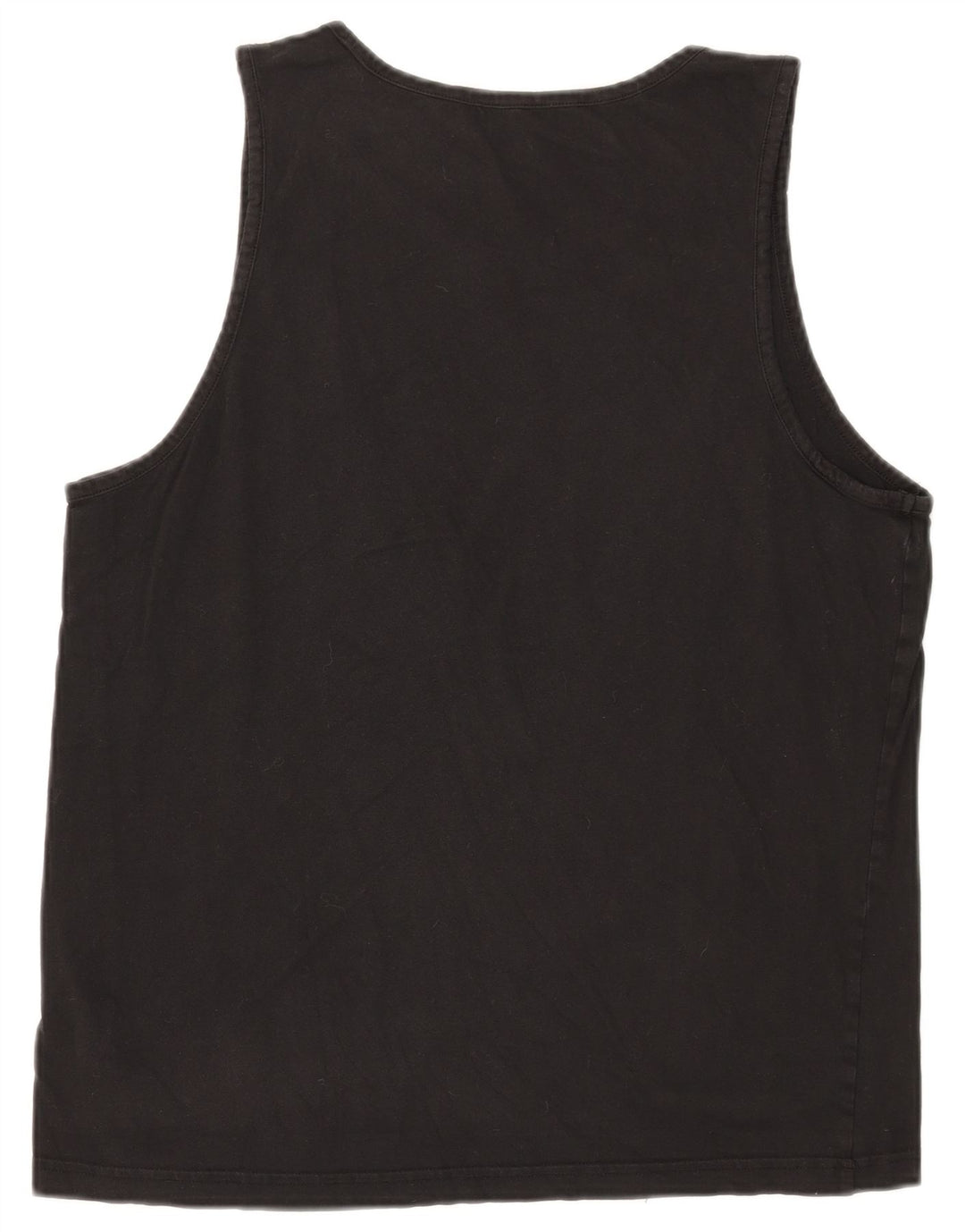 Puma Hombre Gráfico Chaleco Top Grande Algodón Negro