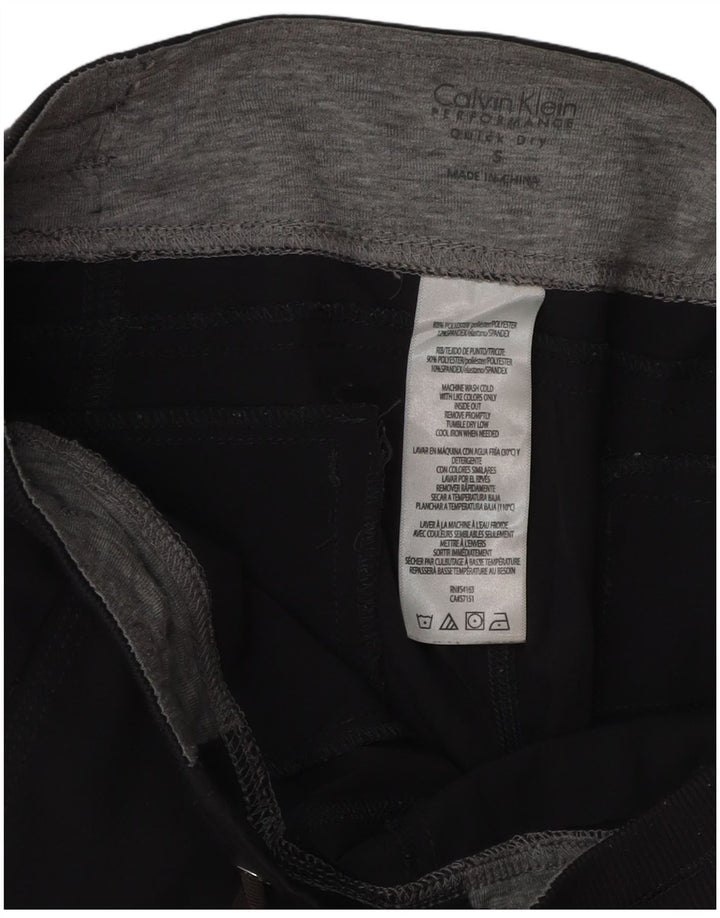 CALVIN KLEIN Pantalones de chándal para mujer Joggers UK 10 Small Grey Poliéster