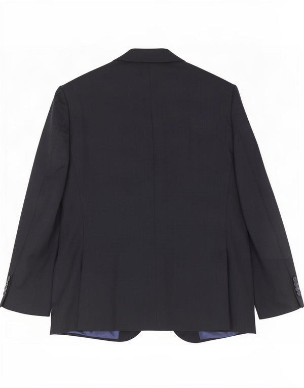 Marks & Spencer Chaqueta tipo blazer de 2 botones para hombre UK 42 Large Lana azul marino