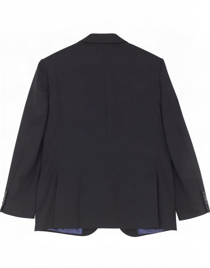 Marks & Spencer Chaqueta tipo blazer de 2 botones para hombre UK 42 Large Lana azul marino