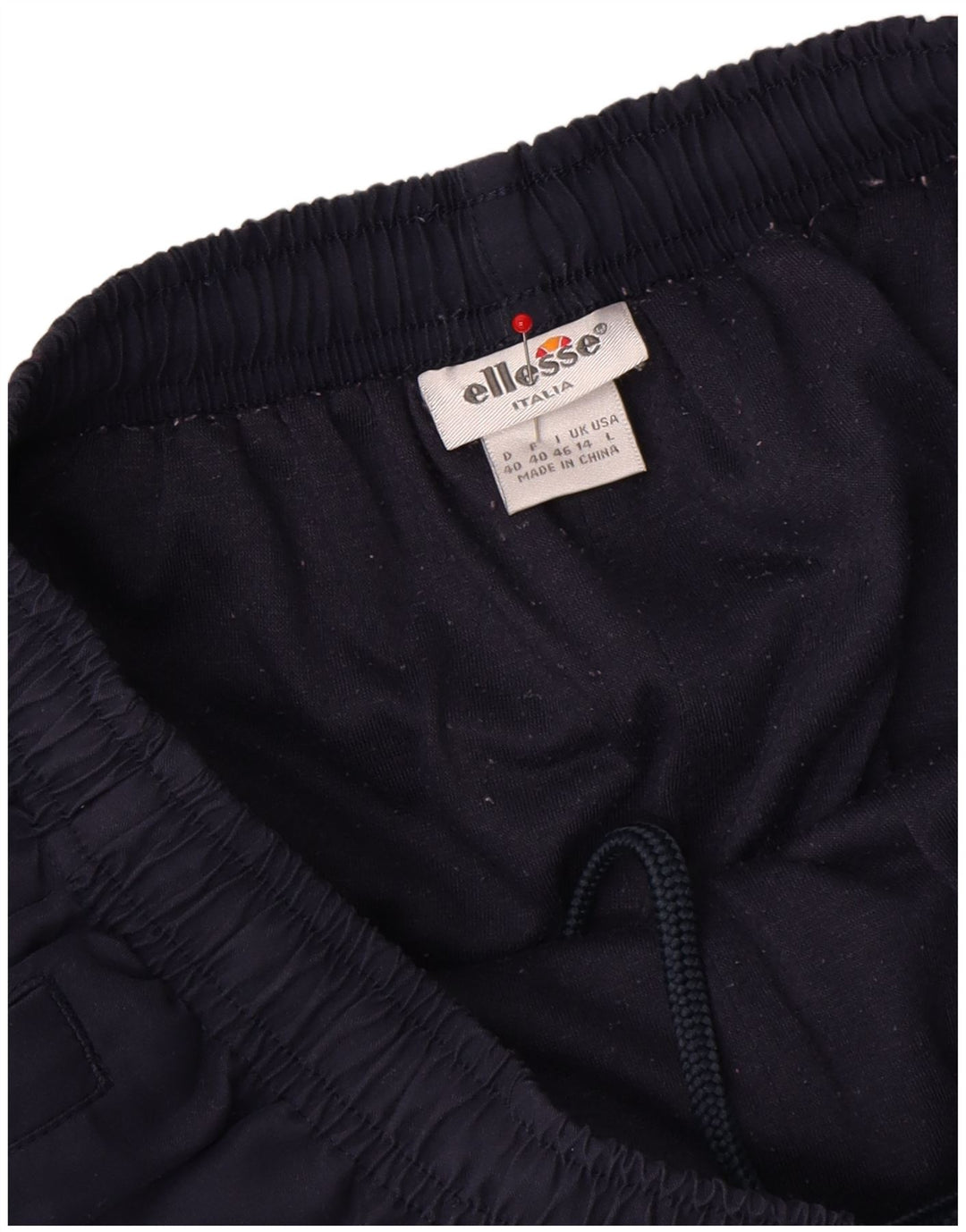 Ellesse Pantalones de chándal para mujer UK 44 Mediano Azul marino Poliéster