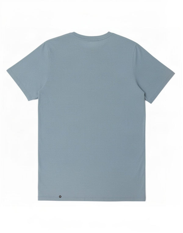 Jack & Jones Mens Graphic T-Shirt Top Medium Blue Cotton