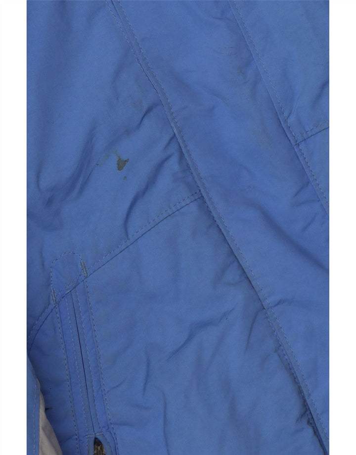 Belfe Chaqueta cortavientos con capucha para hombre UK 38 Medium Blue Colourblock