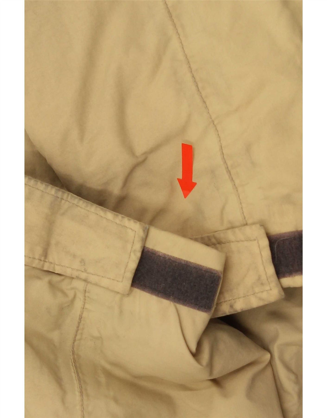 K-Way Chaqueta cortavientos para hombre UK 40 Large Beige Poliamida