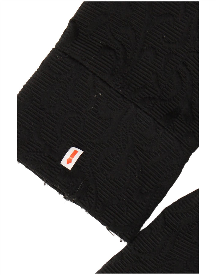 DESIGUAL Abrigo con estampado abstracto para mujer EU 40 Algodón negro mediano