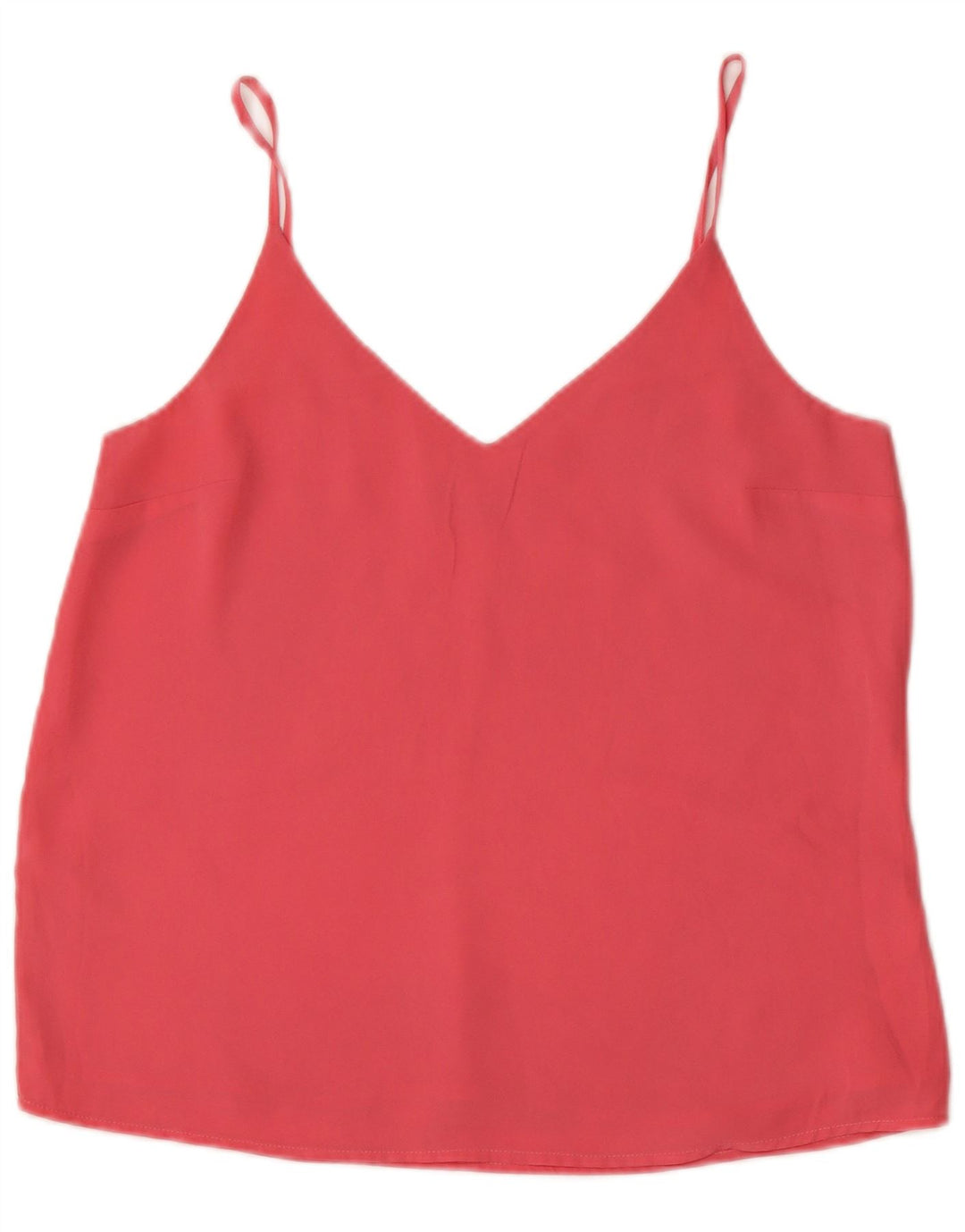 Oasis Mujer Cami Top UK 42 Poliéster Rosa Medio