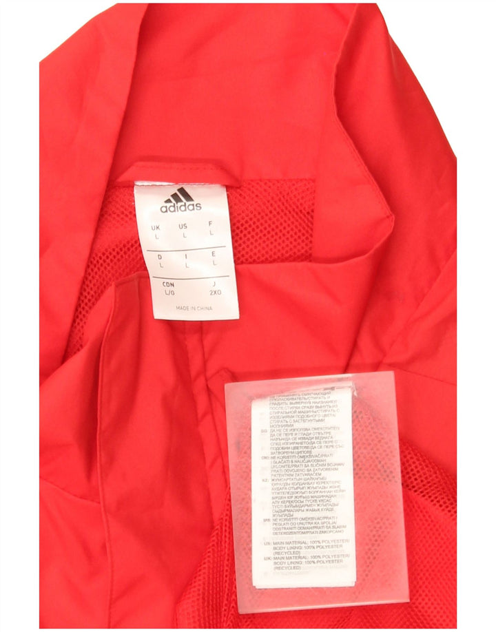 Adidas Mens Munster Rugby Graphic Jersey Chándal Top Chaqueta Grande Rojo