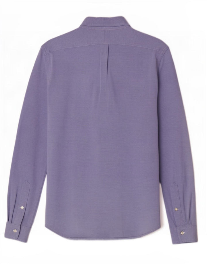 Camisa Ralph Lauren Hombre Pequeña Algodón Azul