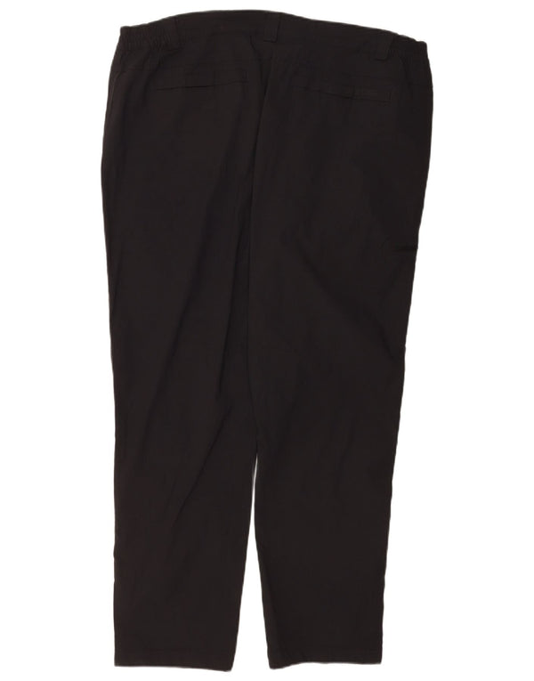 Pantalones cargo rectos para mujer de Mountain Warehouse UK 20 2XL W40 L30 Negro