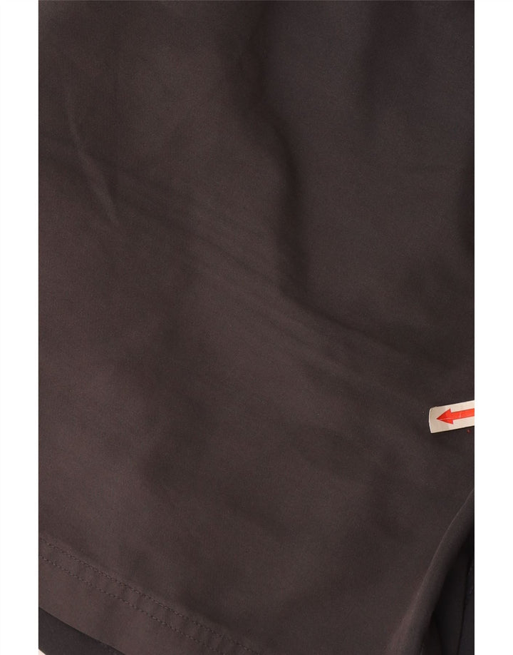 Adidas - Pantalones cortos deportivos para hombre, talla grande, poliéster negro