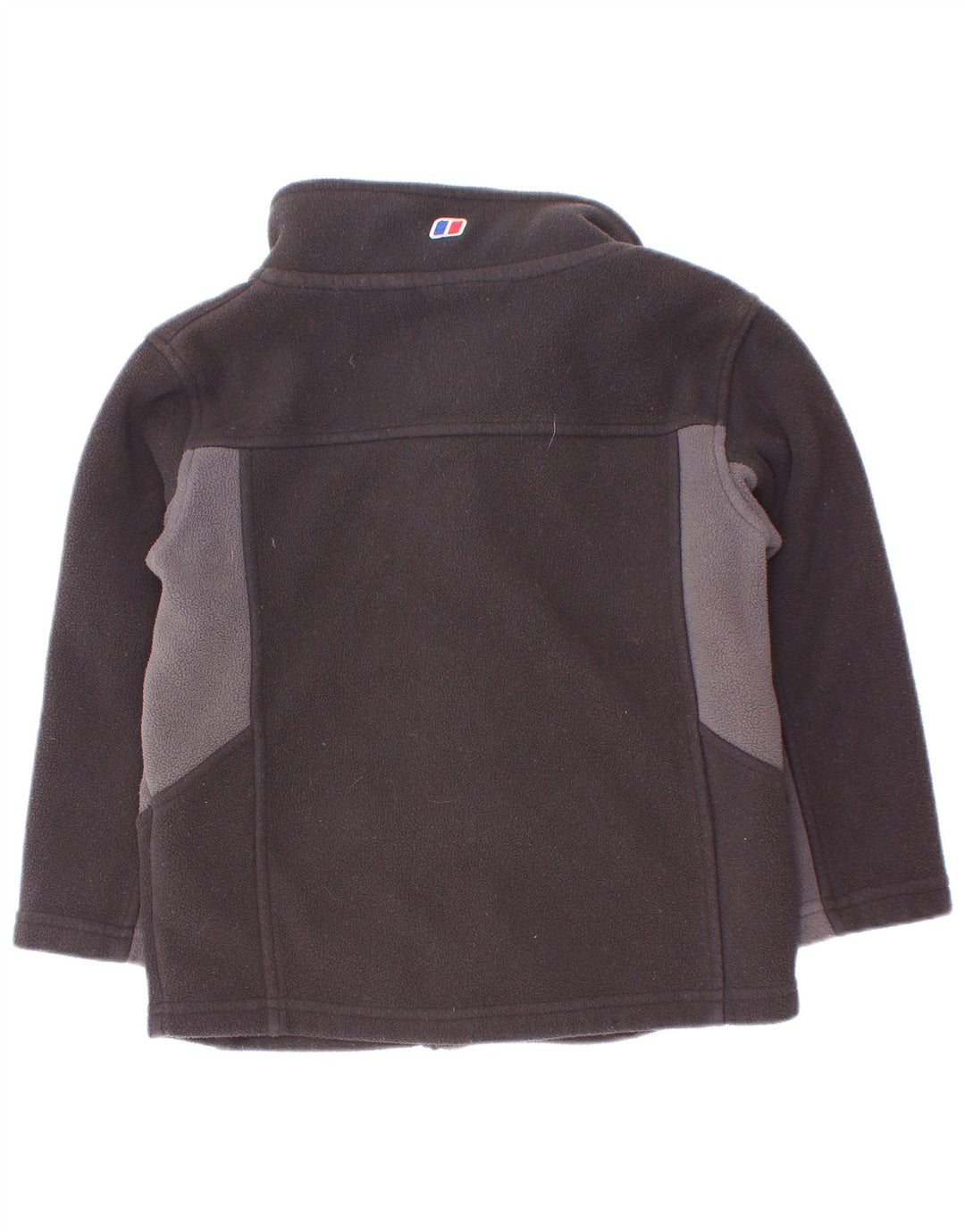 Bergans Chaqueta polar para niño 5-6 años Negro Poliéster color block
