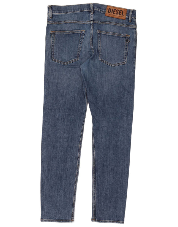 Diesel Hombre Zatiny Slim Jeans W33 L30 Algodón Azul