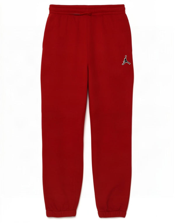 Jordan - Pantalón de chándal para niño, 12-13 años, tamaño grande, color rojo, algodón, cómics