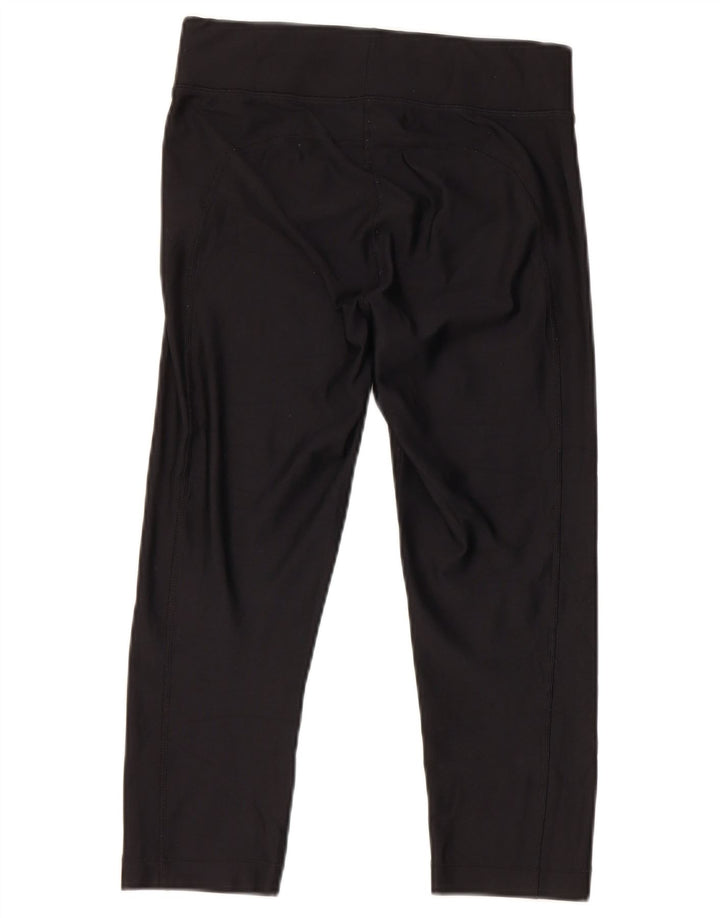 Under Armour Leggings capri de compresión para mujer, talla 10, color negro