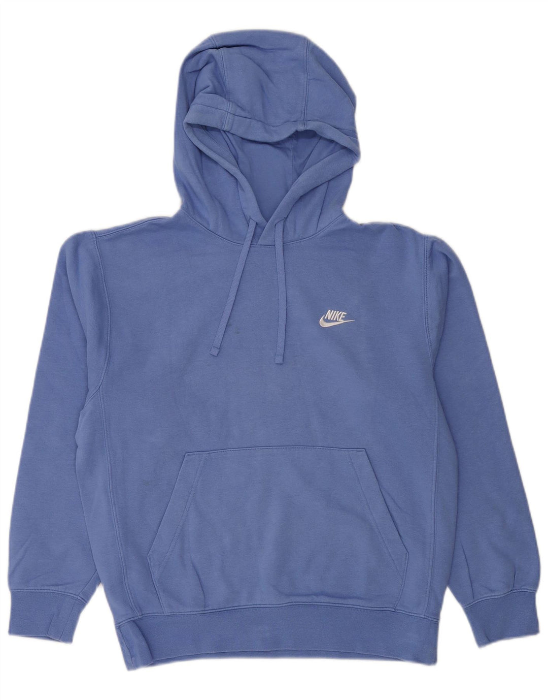 NIKE Hombre Sudadera con Capucha Jumper Small Azul Algodón
