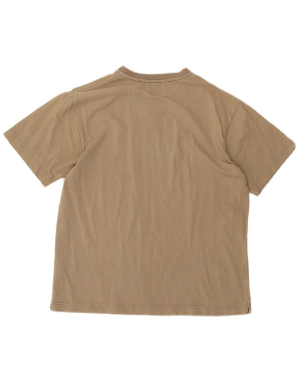 Camiseta Kappa Hombre Top Large Beige Algodón