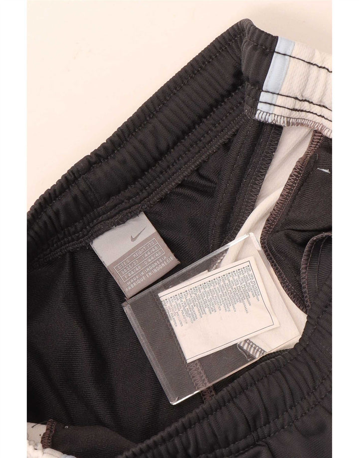 Nike Pantalones de chándal para hombre UK 35/37 Small Gris Colorblock Poliéster