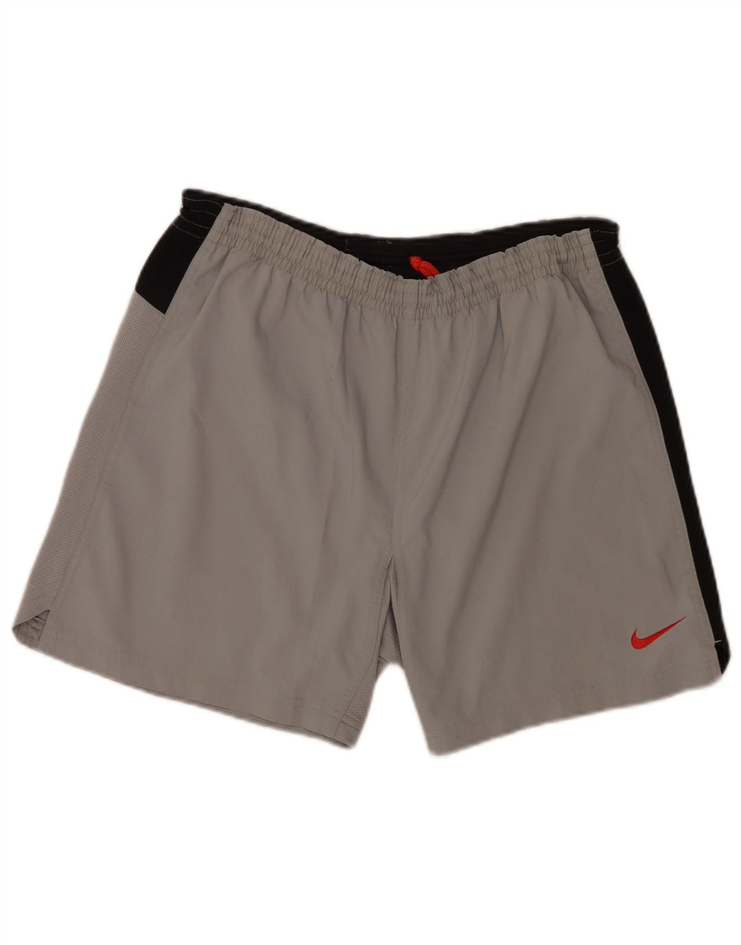 Pantalones cortos deportivos Nike para hombre Gris medio Colorblock Poliéster