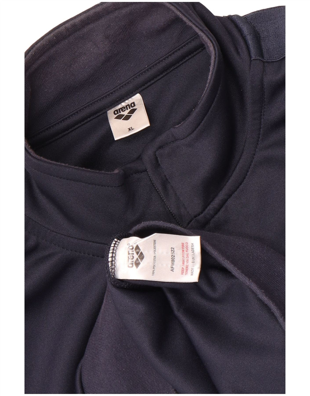 Arena Hombre Chándal Top Chaqueta XL Azul Marino Poliéster