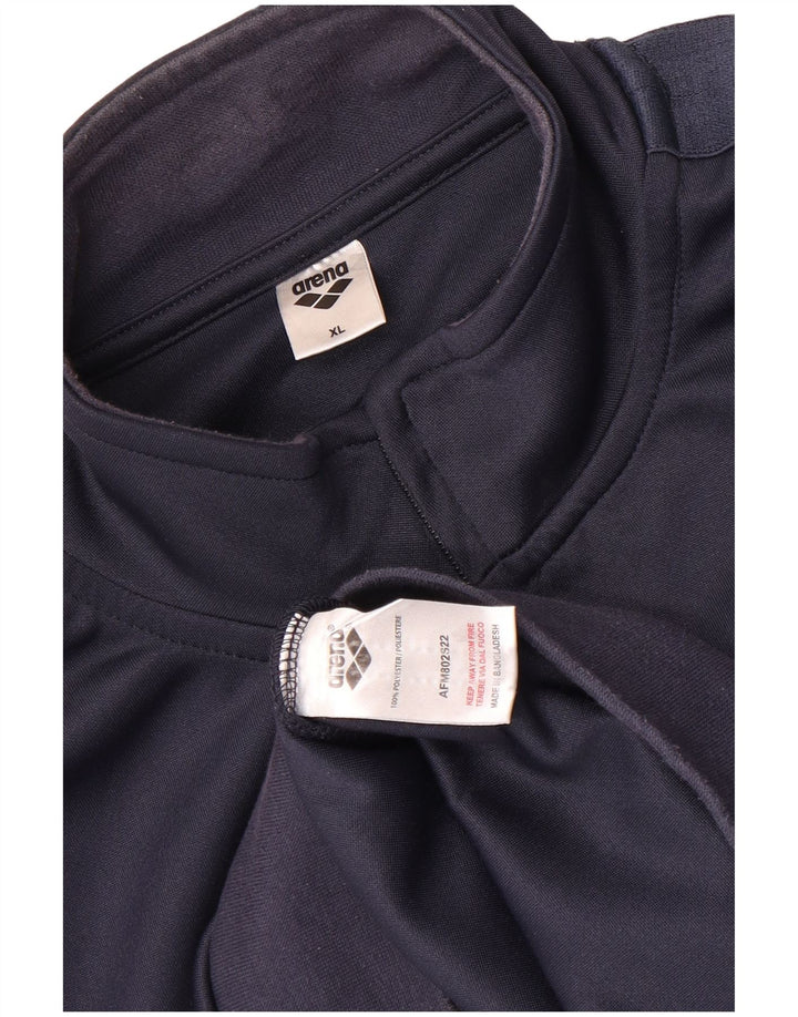 Arena Hombre Chándal Top Chaqueta XL Azul Marino Poliéster
