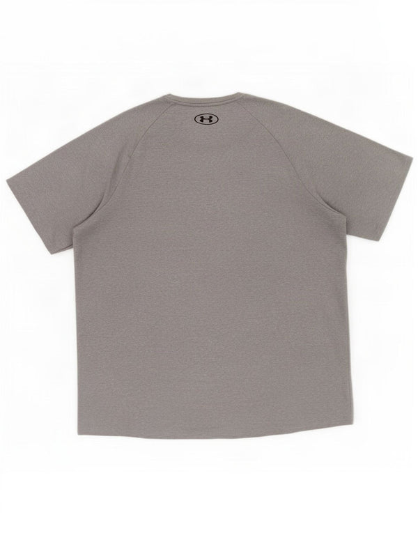Camiseta Under Armour para hombre, talla grande, gris