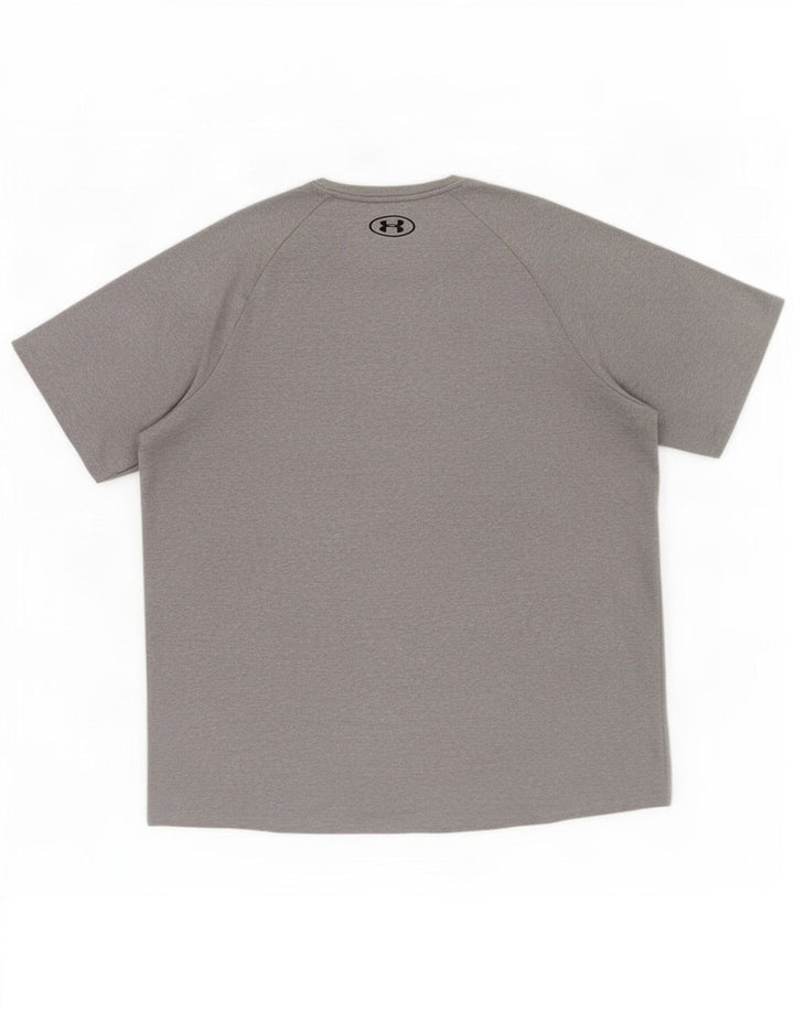 Camiseta Under Armour para hombre, talla grande, gris