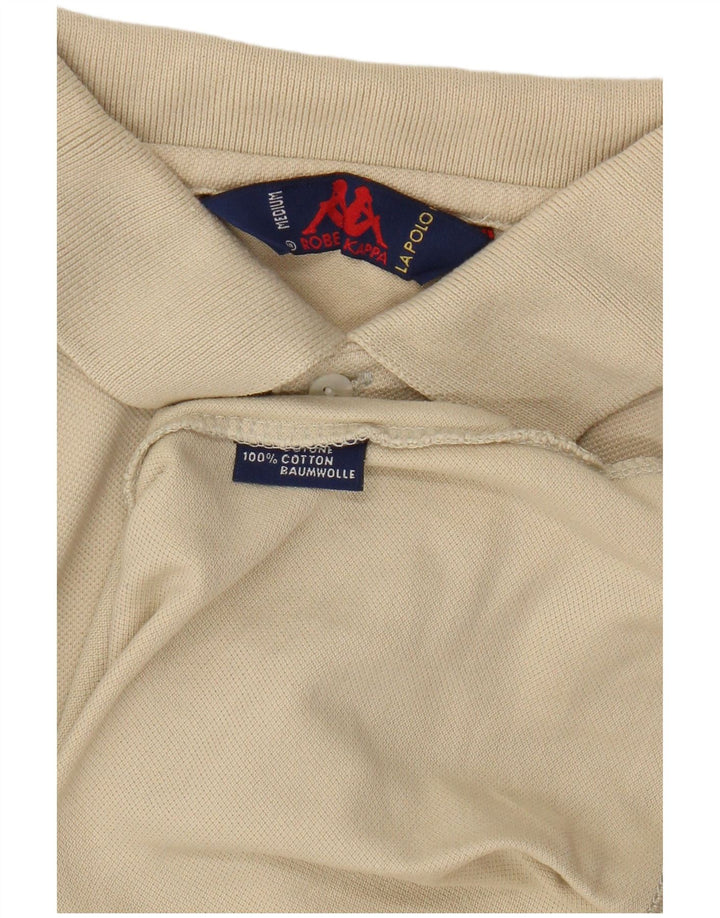 Kappa Polo De Manga Larga De Algodón Beige Medio Hombre