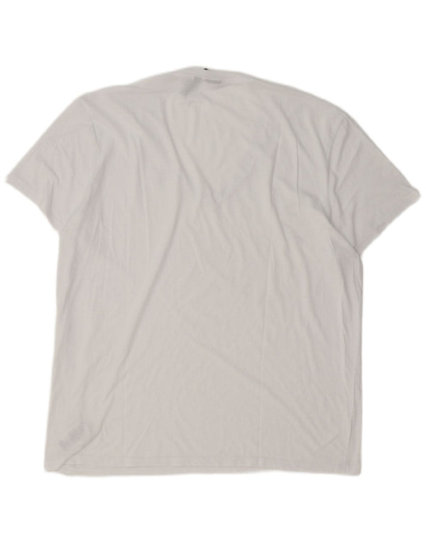 G-Star Camiseta para hombre Top 2XL Blanco Algodón