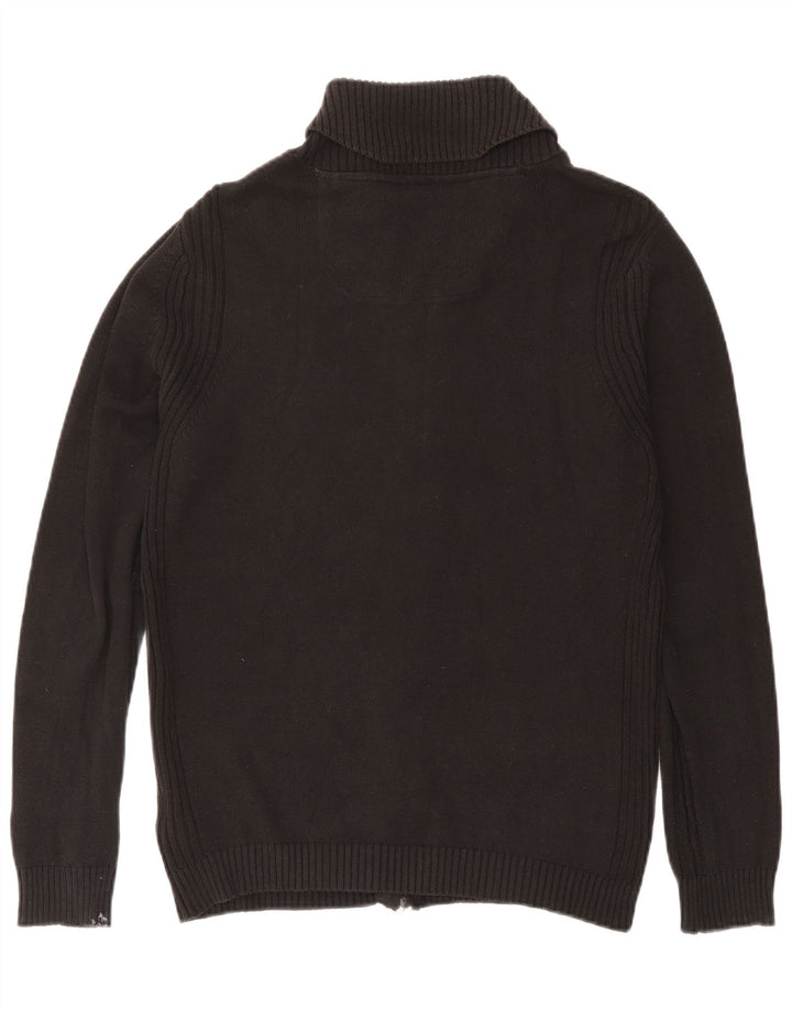 Diesel Hombre Cárdigan Con Cremallera Completa De Algodón Gris Medio