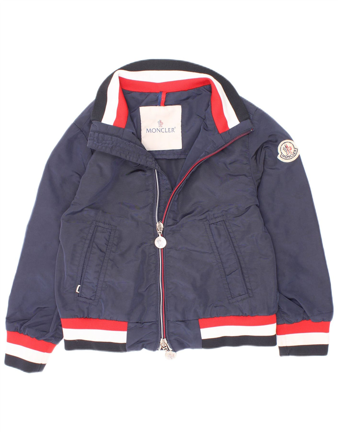 Moncler Cazadora bomber para niño 3-4 años Poliamida color block azul marino
