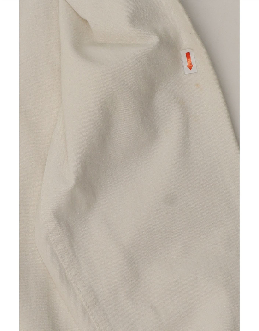 TOMMY HILFIGER Vaqueros pitillo para mujer US 6 Medium W28 L30 Algodón blanco