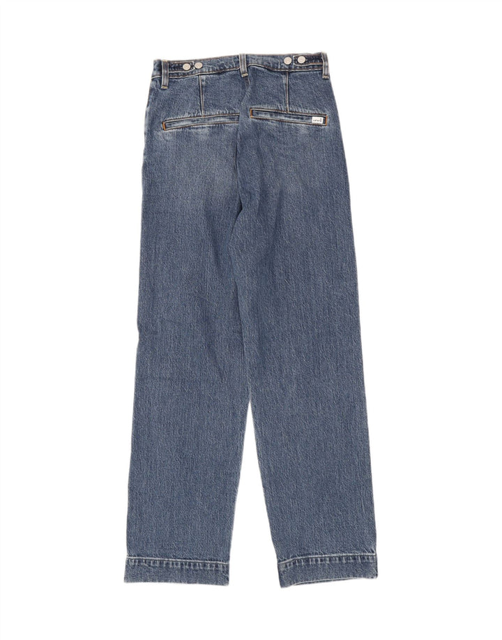 Vaqueros Levi's Ribcage Rectos Mujer W26 L29 Algodón Azul